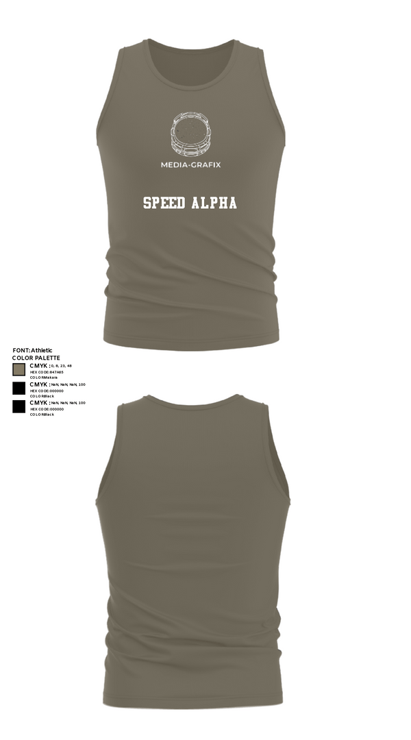 Tank Top, Speed Alpha, Navy, Teamtime, Team time, sublimation, custom sports apparel, team uniforms, spirit wear, spiritwear, sports uniforms, custom shirts, team store, custom team store, fundraiser sports, apparel fundraiser