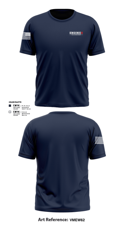 Engine 6 82701113 Short Sleeve Performance Shirt - 1