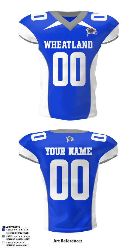Football Jersey, Wheatland youth football and cheer, Football, Teamtime, Team time, sublimation, custom sports apparel, team uniforms, spirit wear, spiritwear, sports uniforms, custom shirts, team store, custom team store, fundraiser sports, apparel fundraiser