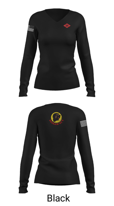NMCB 25 CTG 56.2 1038255 Women's Long Sleeve V-neck Shirt - 35