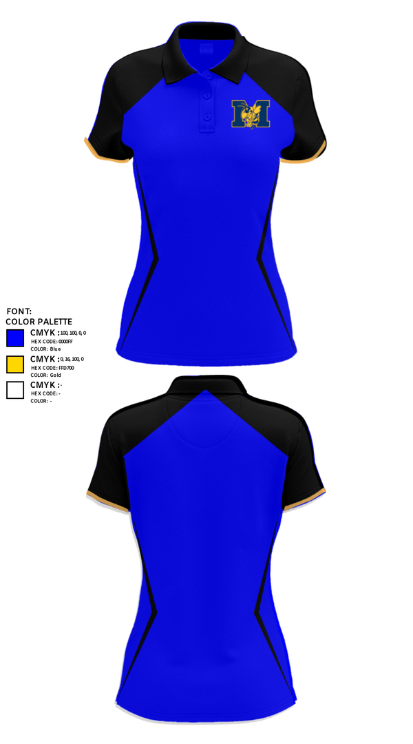Women's Short Sleeve Performance Polo, Moorefield High School Softball, Softball, Teamtime, Team time, sublimation, custom sports apparel, team uniforms, spirit wear, spiritwear, sports uniforms, custom shirts, team store, custom team store, fundraiser sports, apparel fundraiser