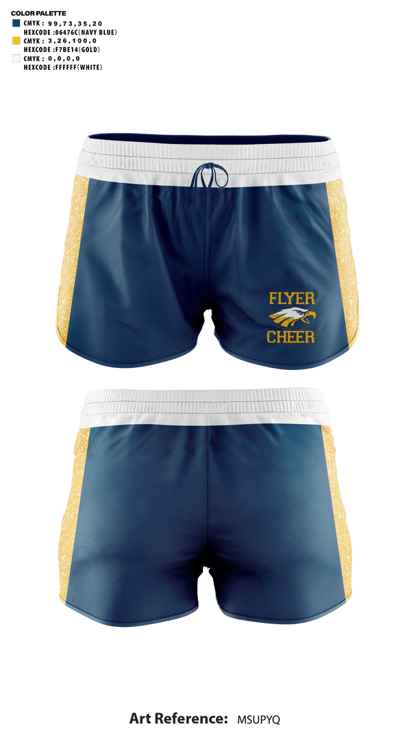 Womens Shorts, Franklin County High School Cheer, Cheer, Teamtime, Team time, sublimation, custom sports apparel, team uniforms, spirit wear, spiritwear, sports uniforms, custom shirts, team store, custom team store, fundraiser sports, apparel fundraiser