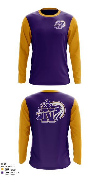 Long Sleeve Performance Shirt, North Henderson High School Wrestling, Wrestling, Teamtime, Team time, sublimation, custom sports apparel, team uniforms, spirit wear, spiritwear, sports uniforms, custom shirts, team store, custom team store, fundraiser sports, apparel fundraiser
