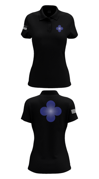 Womens Short Sleeve Performance Polo, 338th Army Band, Army, Teamtime, Team time, sublimation, custom sports apparel, team uniforms, spirit wear, spiritwear, sports uniforms, custom shirts, team store, custom team store, fundraiser sports, apparel fundraiser