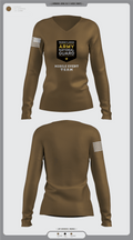 Recruiting 24284628 Women's Long Sleeve V-neck Shirt - 96