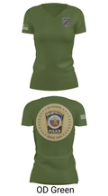 Swampscott Police 55581807 Women's Short Sleeve V-neck Shirt - 46
