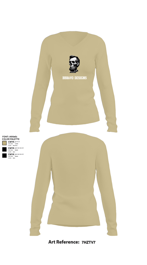 Womens Long Sleeve Vneck Shirt 1, BBravo Designs, , Teamtime, Team time, sublimation, custom sports apparel, team uniforms, spirit wear, spiritwear, sports uniforms, custom shirts, team store, custom team store, fundraiser sports, apparel fundraiser