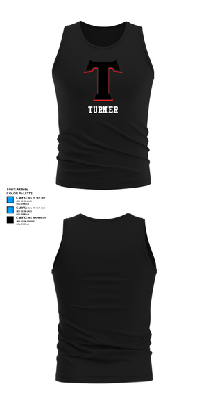 Tank Top, TURNER, Women's Basketball, Teamtime, Team time, sublimation, custom sports apparel, team uniforms, spirit wear, spiritwear, sports uniforms, custom shirts, team store, custom team store, fundraiser sports, apparel fundraiser