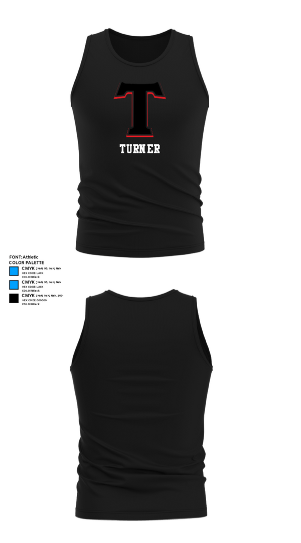 Tank Top, TURNER, Women's Basketball, Teamtime, Team time, sublimation, custom sports apparel, team uniforms, spirit wear, spiritwear, sports uniforms, custom shirts, team store, custom team store, fundraiser sports, apparel fundraiser