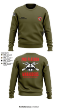 Charger Co. / 2-112th Infantry Battalion 37738588 Crew Neck Sweatshirt - 42