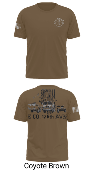 Short Sleeve Performance Shirt, B Co. 1-126AVN, Army, Teamtime, Team time, sublimation, custom sports apparel, team uniforms, spirit wear, spiritwear, sports uniforms, custom shirts, team store, custom team store, fundraiser sports, apparel fundraiser