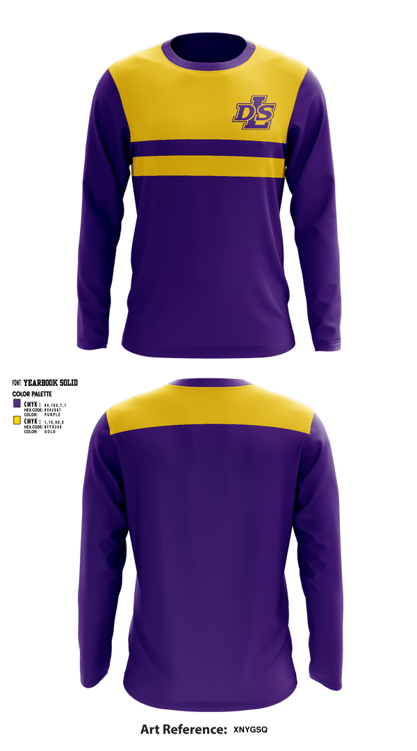 Long Sleeve Performance Shirt, De La Salle Collegiate High School Ice Hockey, Ice Hockey, Teamtime, Team time, sublimation, custom sports apparel, team uniforms, spirit wear, spiritwear, sports uniforms, custom shirts, team store, custom team store, fundraiser sports, apparel fundraiser