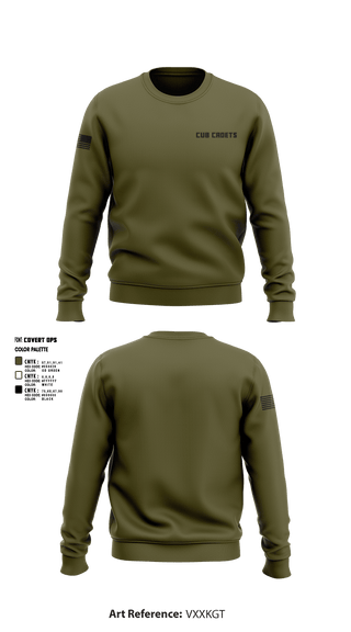 Crew Neck Sweatshirt, Cub Cadets, , Teamtime, Team time, sublimation, custom sports apparel, team uniforms, spirit wear, spiritwear, sports uniforms, custom shirts, team store, custom team store, fundraiser sports, apparel fundraiser
