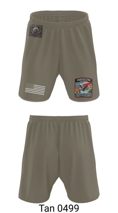 Gravois Fire Special Operations 80045989 Athletic Shorts With Pockets - 69