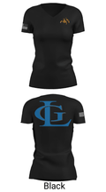 La Grande High School Soccer 88964255 Women's Short Sleeve V-neck Shirt - 38