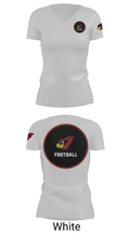 Del valle cardinals 56300531 Women's Short Sleeve V-neck Shirt - 19