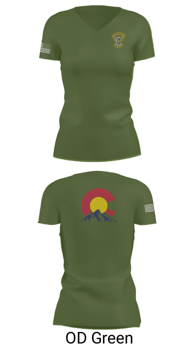 The 2403 2956612 Women's Short Sleeve V-neck Shirt - 46