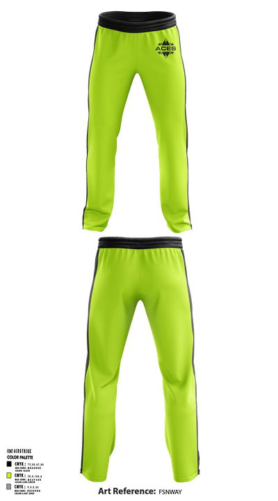 Georgia Aces 68978353 Sweatpants - 1