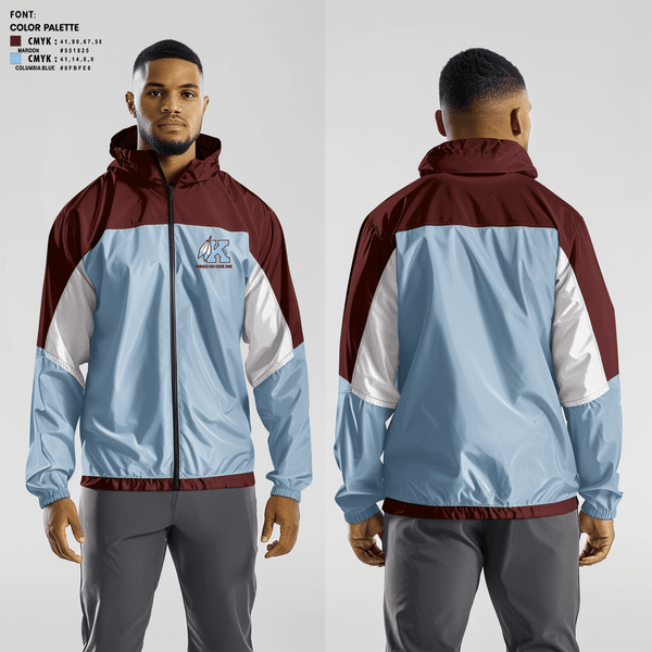 Windbreaker, Kankakee High School Band, Spirit Store, Teamtime, Team time, sublimation, custom sports apparel, team uniforms, spirit wear, spiritwear, sports uniforms, custom shirts, team store, custom team store, fundraiser sports, apparel fundraiser