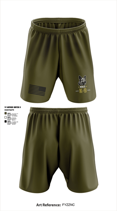 Mals K9 22882695 Athletic Shorts With Pockets - 2