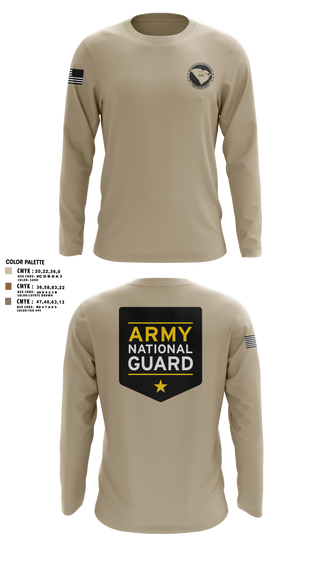 Long Sleeve Performance Shirt, , National Guard, Teamtime, Team time, sublimation, custom sports apparel, team uniforms, spirit wear, spiritwear, sports uniforms, custom shirts, team store, custom team store, fundraiser sports, apparel fundraiser