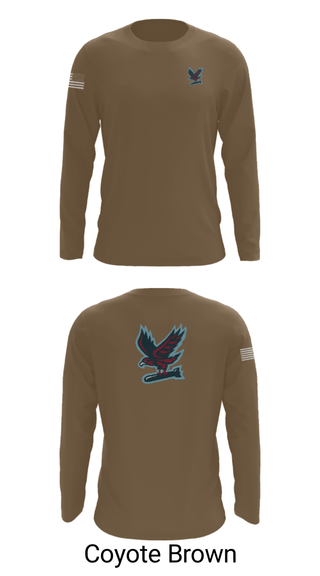 Long Sleeve Performance Shirt, Hawksquad, Air Force, Teamtime, Team time, sublimation, custom sports apparel, team uniforms, spirit wear, spiritwear, sports uniforms, custom shirts, team store, custom team store, fundraiser sports, apparel fundraiser