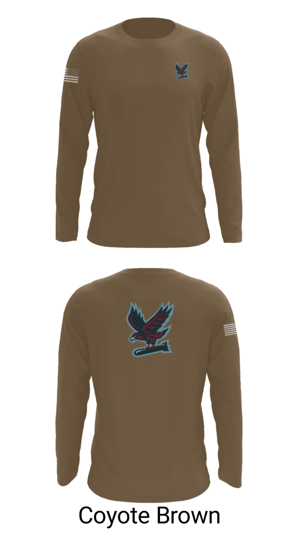 Long Sleeve Performance Shirt, Hawksquad, Air Force, Teamtime, Team time, sublimation, custom sports apparel, team uniforms, spirit wear, spiritwear, sports uniforms, custom shirts, team store, custom team store, fundraiser sports, apparel fundraiser