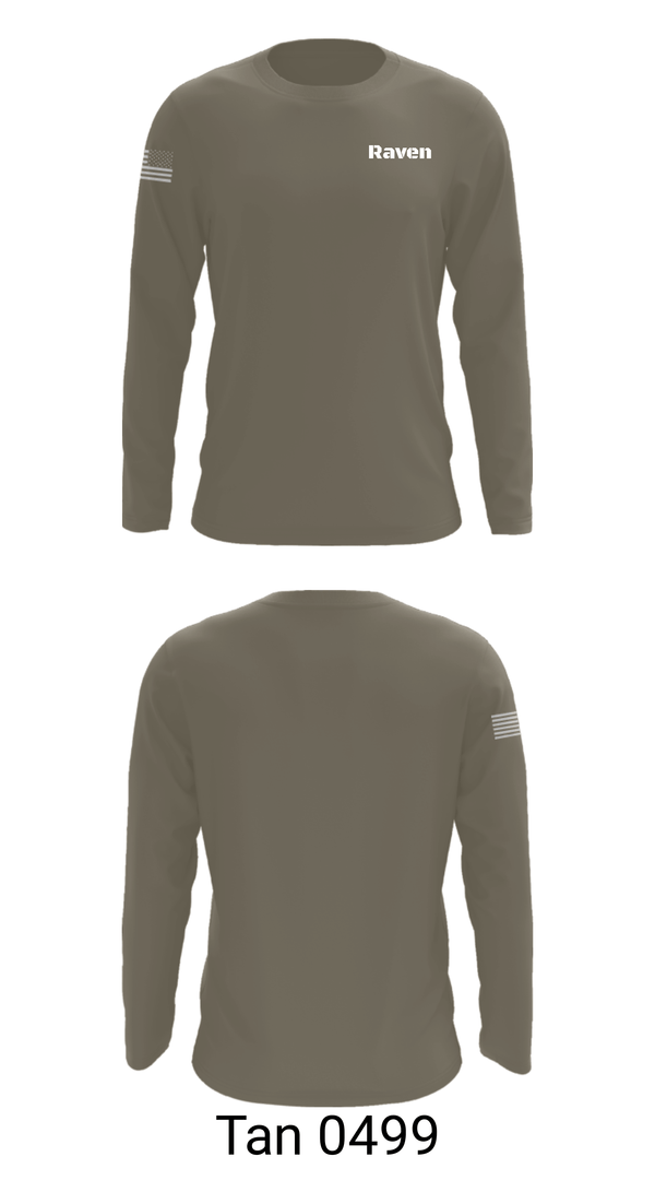 Long Sleeve Performance Shirt, Raven, Air Force, Teamtime, Team time, sublimation, custom sports apparel, team uniforms, spirit wear, spiritwear, sports uniforms, custom shirts, team store, custom team store, fundraiser sports, apparel fundraiser