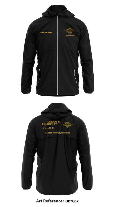 Sutton Construction 94593976 Windbreaker - 1