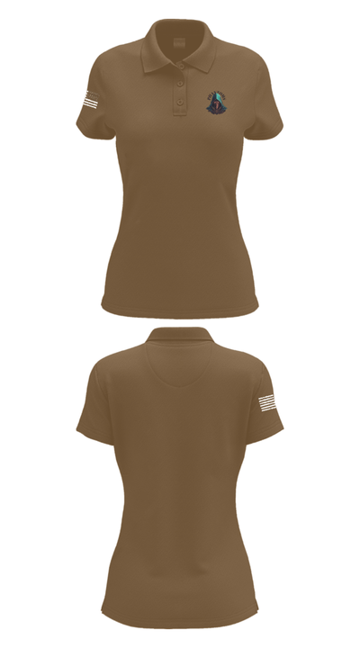 2nd Platoon Charlie Battery 5-4 81047284 Women's Short Sleeve Performance Polo  - 15