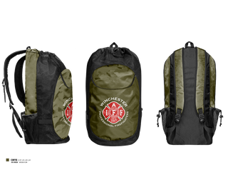 Gear Bag, Winchester Fire Department, Fire Department, Teamtime, Team time, sublimation, custom sports apparel, team uniforms, spirit wear, spiritwear, sports uniforms, custom shirts, team store, custom team store, fundraiser sports, apparel fundraiser