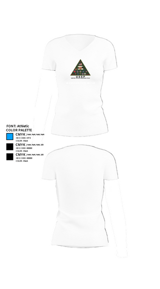 Womens Short Sleeve Vneck Shirt, United States Sheepdog Pack, , Teamtime, Team time, sublimation, custom sports apparel, team uniforms, spirit wear, spiritwear, sports uniforms, custom shirts, team store, custom team store, fundraiser sports, apparel fundraiser