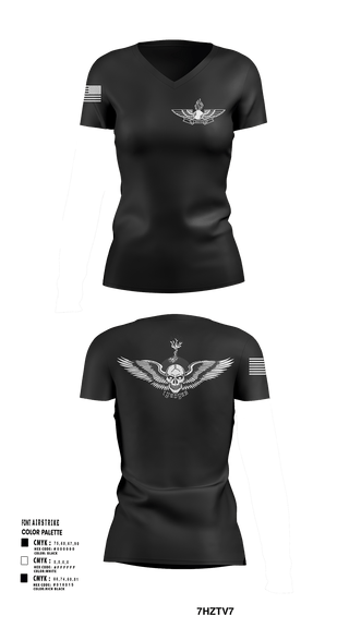 Womens Short Sleeve Vneck Shirt, USS AMERICA, Navy, Teamtime, Team time, sublimation, custom sports apparel, team uniforms, spirit wear, spiritwear, sports uniforms, custom shirts, team store, custom team store, fundraiser sports, apparel fundraiser