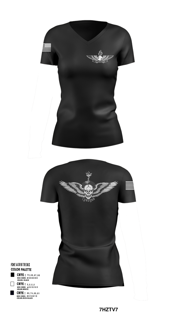 Womens Short Sleeve Vneck Shirt, USS AMERICA, Navy, Teamtime, Team time, sublimation, custom sports apparel, team uniforms, spirit wear, spiritwear, sports uniforms, custom shirts, team store, custom team store, fundraiser sports, apparel fundraiser
