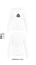 PERRO ELITE 19427990 Women's Long Sleeve V-neck Shirt - 15