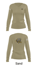 C-10 TRP white platoon 11255511 Women's Long Sleeve V-neck Shirt - 97