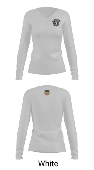 Women's Long Sleeve Vneck Shirt, US ARMY Mission Viejo Recruiting, Army, Teamtime, Team time, sublimation, custom sports apparel, team uniforms, spirit wear, spiritwear, sports uniforms, custom shirts, team store, custom team store, fundraiser sports, apparel fundraiser