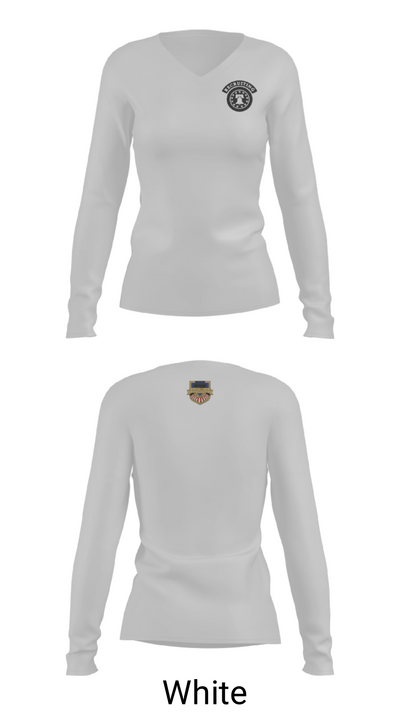 US ARMY Mission Viejo Recruiting 62255839 Women's Long Sleeve V-neck Shirt - 9