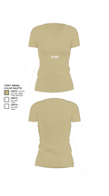 Wtbn 9100072 Women's Short Sleeve V-neck Shirt - 84