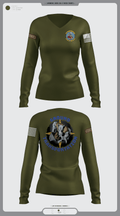 368 TRS 76813017 Women's Long Sleeve V-neck Shirt - 2