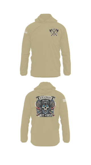 Windbreaker, Baker 3-509th 3rd Plt 1st squad, Army, Teamtime, Team time, sublimation, custom sports apparel, team uniforms, spirit wear, spiritwear, sports uniforms, custom shirts, team store, custom team store, fundraiser sports, apparel fundraiser