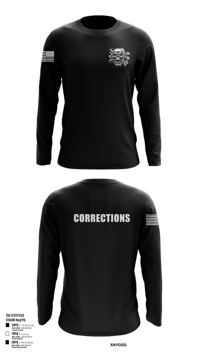 Corrections 76968575 Long Sleeve Performance Shirt - 149