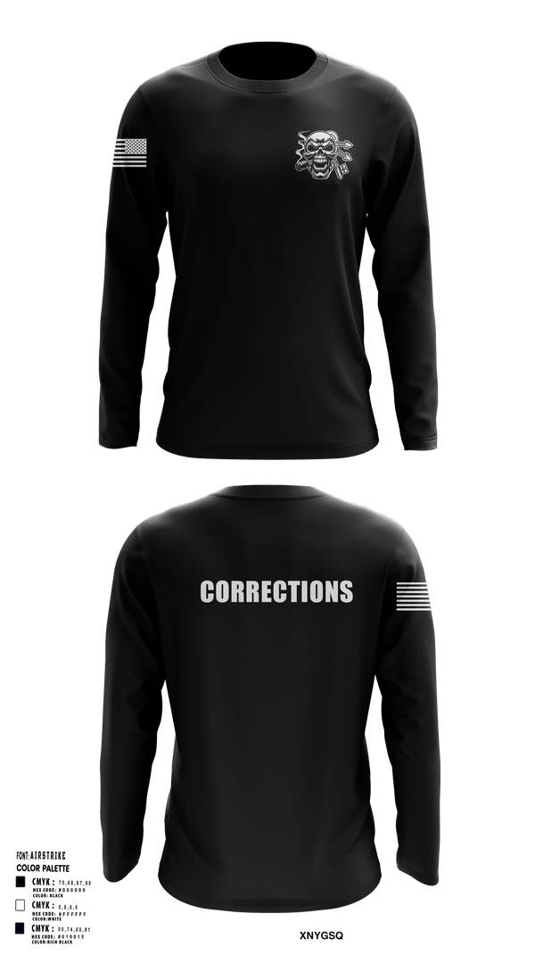 Long Sleeve Performance Shirt, Corrections, Police, Teamtime, Team time, sublimation, custom sports apparel, team uniforms, spirit wear, spiritwear, sports uniforms, custom shirts, team store, custom team store, fundraiser sports, apparel fundraiser