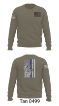 904th MP Det Military Working Dog 45495596 Crew Neck Sweatshirt - 65