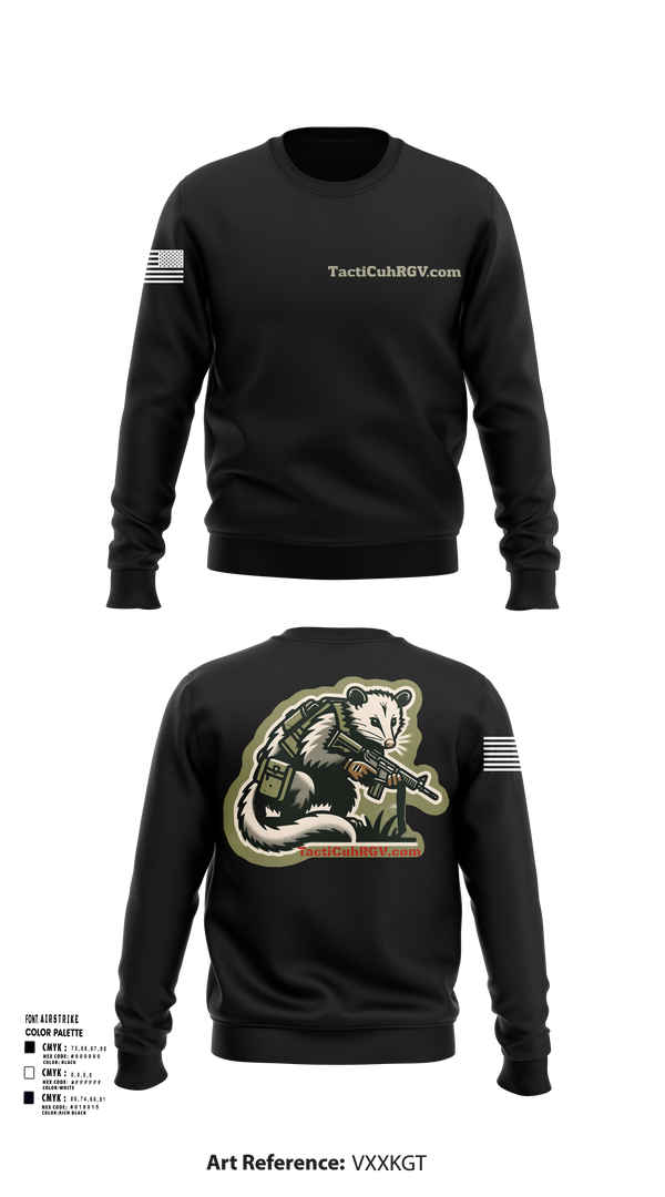 Crew Neck Sweatshirt, TactiCuhRGV.com, Police, Teamtime, Team time, sublimation, custom sports apparel, team uniforms, spirit wear, spiritwear, sports uniforms, custom shirts, team store, custom team store, fundraiser sports, apparel fundraiser