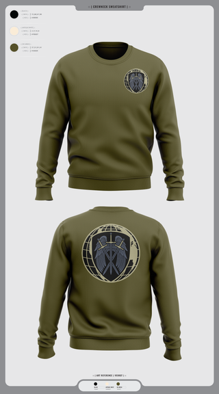 Crew Neck Sweatshirt, Overwatch Defense International, , Teamtime, Team time, sublimation, custom sports apparel, team uniforms, spirit wear, spiritwear, sports uniforms, custom shirts, team store, custom team store, fundraiser sports, apparel fundraiser