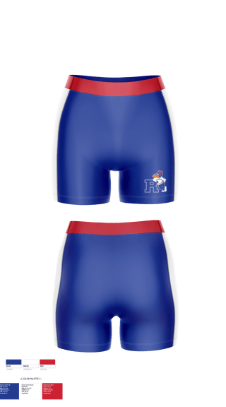 Women's Compression Shorts, Ravenna High School Volleyball, Women's Volleyball, Teamtime, Team time, sublimation, custom sports apparel, team uniforms, spirit wear, spiritwear, sports uniforms, custom shirts, team store, custom team store, fundraiser sports, apparel fundraiser