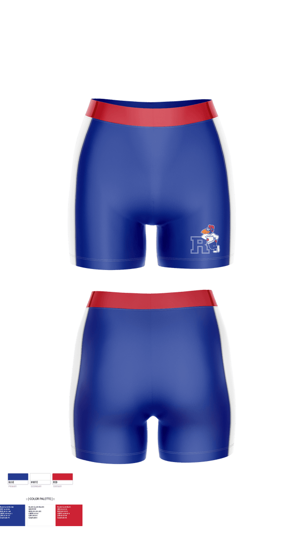Women's Compression Shorts, Ravenna High School Volleyball, Women's Volleyball, Teamtime, Team time, sublimation, custom sports apparel, team uniforms, spirit wear, spiritwear, sports uniforms, custom shirts, team store, custom team store, fundraiser sports, apparel fundraiser
