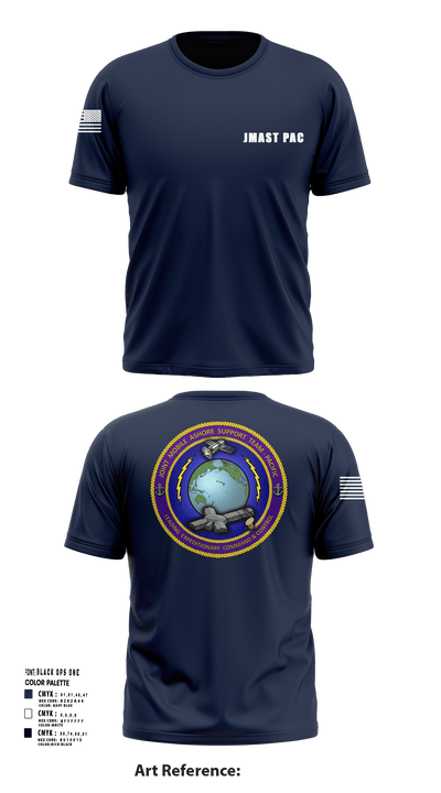 JMAST PAC 45103870 Short Sleeve Performance Shirt - 103