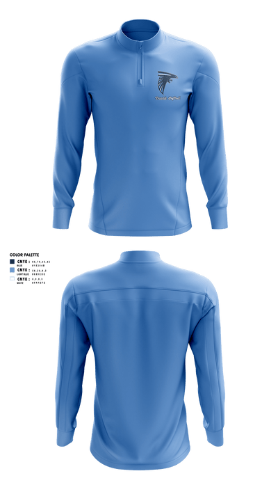 Duarte softball 15156516 Quarter Zip Jacket - 6